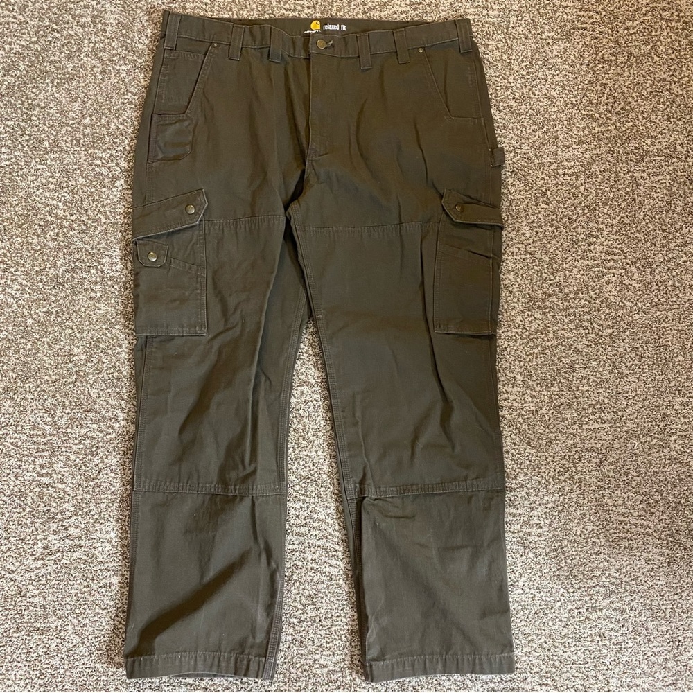 Carhartt Mens Relaxed Fit Jeans Brown 44 x 32